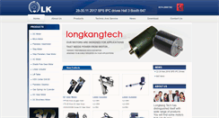 Desktop Screenshot of longkangtech.com